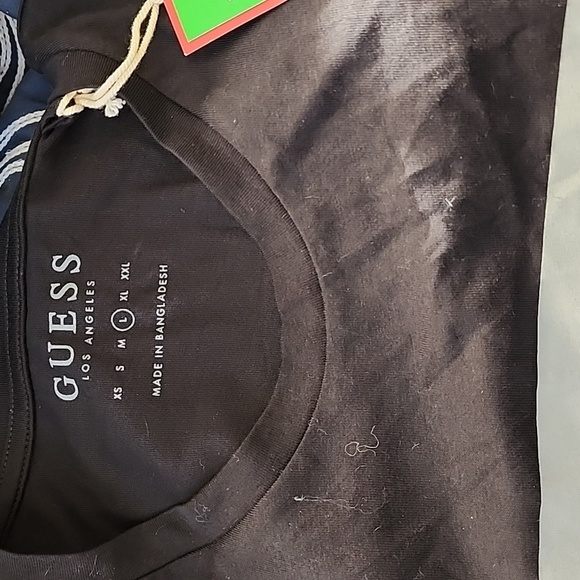 Black guess t-shirt organic cotton - Picture 3 of 4